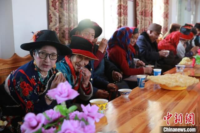 长江“源头夕照”:他们在雪山脚下安度晚年