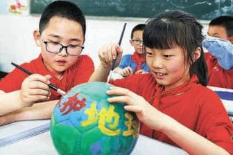 合肥经开区:校门外的少先队活动课