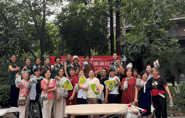 包粽子,迎端午,幸福和谐邻里情