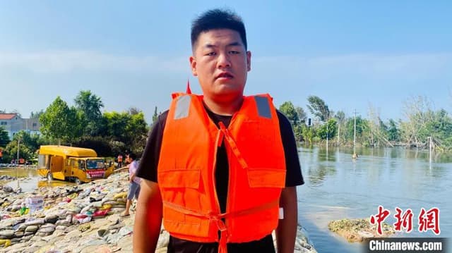 大学生返乡做河南抗洪志愿者:抗洪的那天晚上,我哭了两次