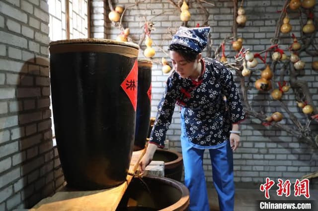 探访宁夏强家老醋:“非遗”醋坛子 酿出幸福味儿