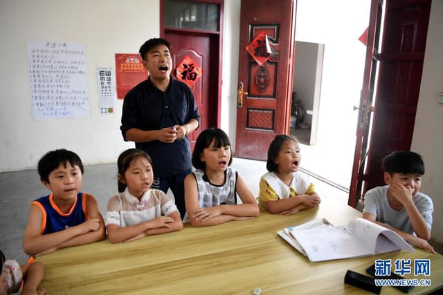 安徽东王村: 青春课堂