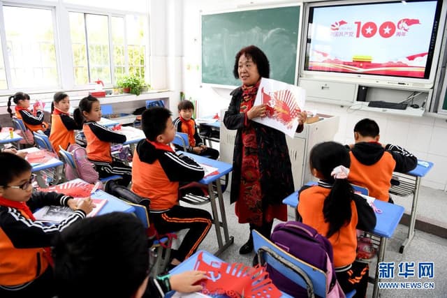 合肥市淝南社区:童心向党 礼赞百年