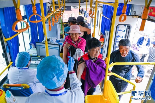 内蒙古卓资:新冠疫苗接种进乡村