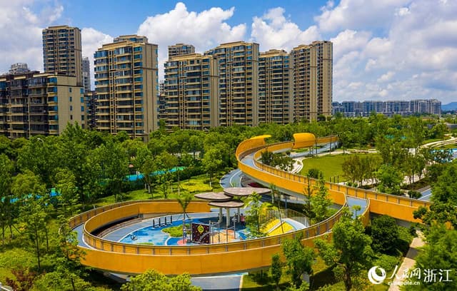 浙江宁波:“公园+体育”模式让群众在家门口健身