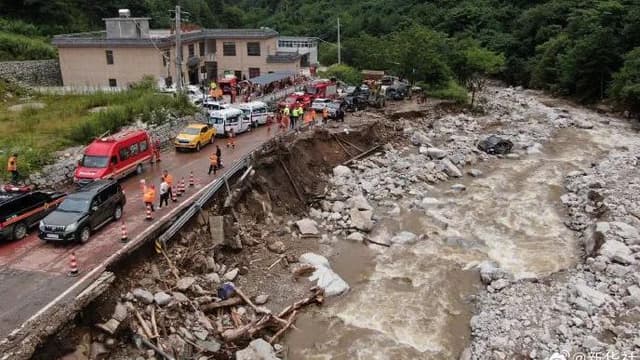 西安山洪泥石流灾害已造成21人遇难,仍有6人失联