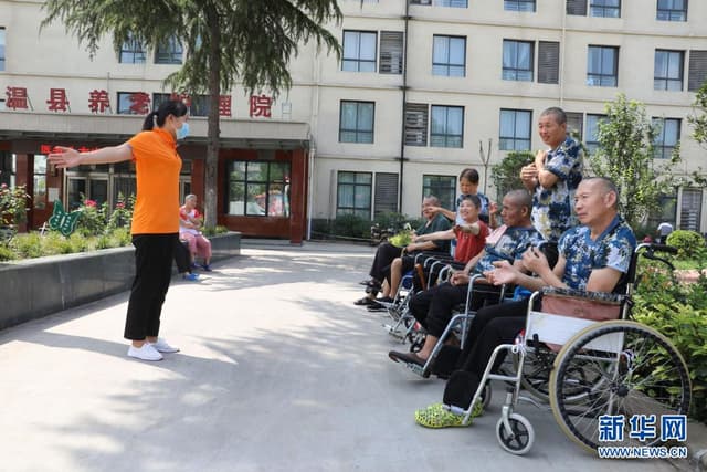 河南温县:“医养结合”温暖“夕阳红”