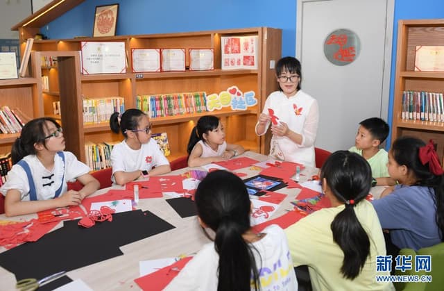 浙江安吉:开放公共场所 打造孩子“暑期乐园”