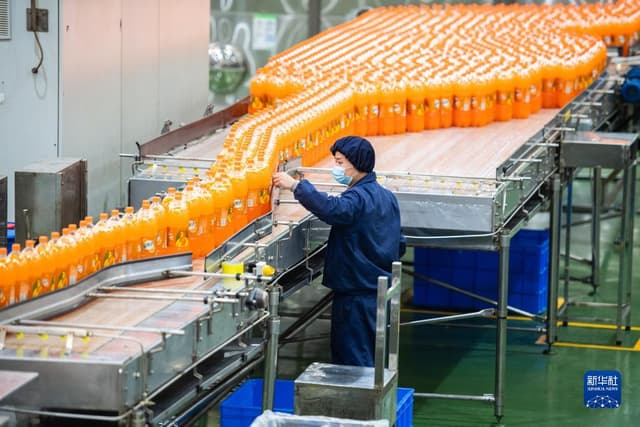 湖南宁乡:食品企业加工忙