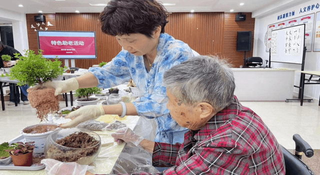 高龄独居老人有了“老伙伴”,浦东新区航头镇“以老助老”织密为老服务网