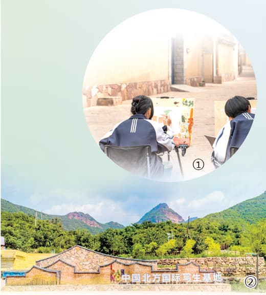 引入艺术元素、打造写生基地,山西左权县泽城村—— 古村入画 古村如画