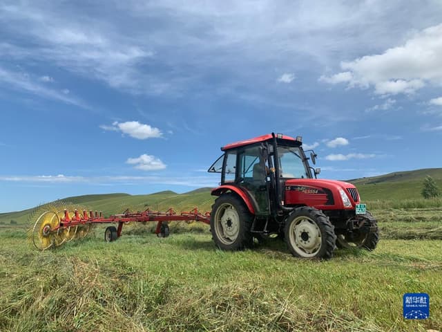 内蒙古兴安盟:草原打草忙