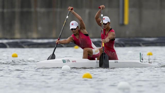 第37金!徐诗晓/孙梦雅夺得皮划艇静水女子500米双人划艇金牌