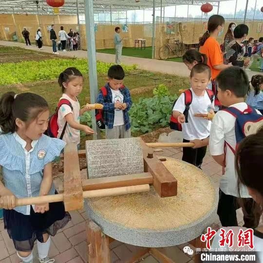 河北武邑贾寺院耕读文化小镇:让孩子识国学 懂农耕
